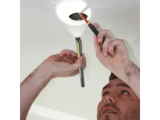 penlamp,behuizing aluminium,LED,200lumen,spot 150lumen,USB,accu - 13