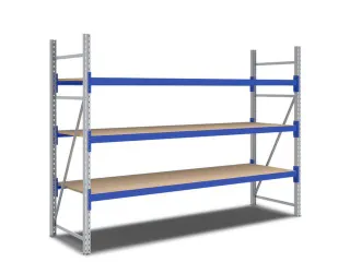breedvakstelling,grondveld,HxBxD 2000x2820x800mm,vakl. 500kg - 3