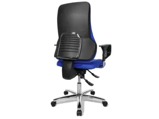 Draaistoel Koninklijk Blauw H X B X D 450-570X 500X 460Mm Incl. Armleu - 3