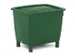 Deksel Voor Hoekige Opslagbak 210 Liter Groen