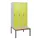 locker met bank,HxBxD 1950x900x815mm,3vak,vak B 300mm,draaigrendel