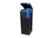 Bonton Original prullenbak 70 liter antraciet voor papier met inworpop