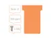 Planbord T-kaart Nobo nr 2 48mm oranje