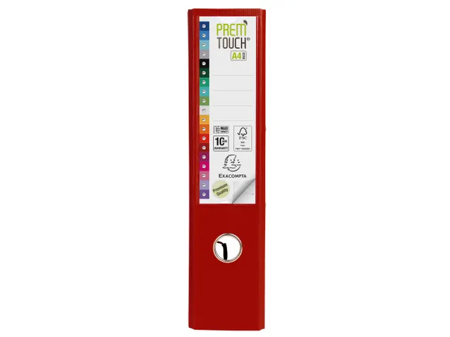 Ordner PP Prem'Touch A4maxi 80mm bord.