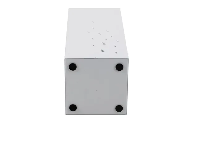 Metalen Paraplubak Wit 15 X 15 X 45 Cm