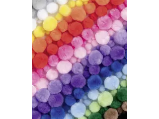 Pompons Folia 200 gram assorti - 6