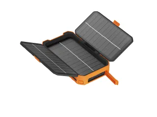 Powerbank Xtorm Solar rugged 10.000 incl. zaklamp en kickstand - 10