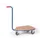 rolplateau met duwstang,draagverm. 200kg,laadvl. LxB 600x450mm