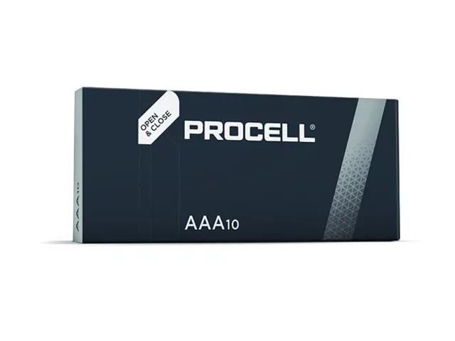 Duracell Procell Alkalinebatterij 1.5 V LR03/AAA 10 Stuks