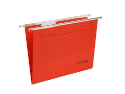 Hangmap Spectrum A6620-242 Verticaal A4 V-bodem Rood FSC