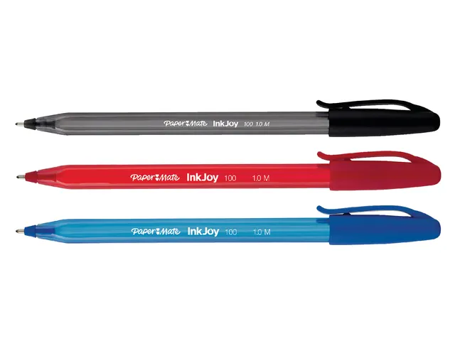 Balpen Paper Mate Inkjoy 100 medium zwart