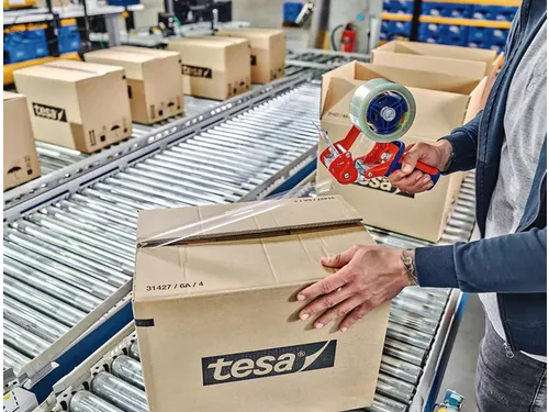 Verpakkingstape Tesapack 58297 Eco transparant Ultra strong 50mmx66m
