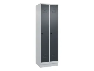 locker voor scheiding van kleding,HxBxD 1950x600x500mm,2vak - 1