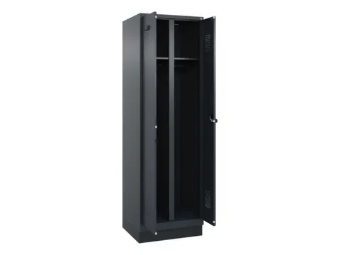 locker voor scheiding van kleding,HxBxD 1950x600x500mm,2vak
