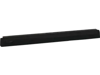 Cassette Voor Klassieke Vloertrekker Zwart 50Cm - 1