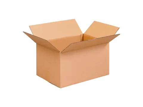 Carton américain pliable 400x300x270mm simple cannelure Brun 20pcs