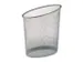Mesh papierbak 18 liter zilvergrijs metaalgaas