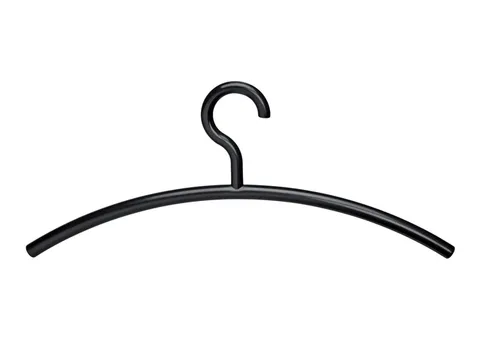 Kledinghanger MAUL acryl 460X190mm zwart 5 stuks
