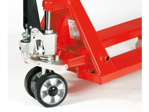 Palletwagen 2.5t Zwenk-/vorkwielen Enkelvoudig Vorklengte 810mm