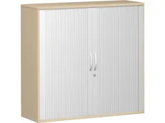 jaloeziedeurkast,HxBxD 1150x1200x430mm,2xhouten vloer,decor romp noten