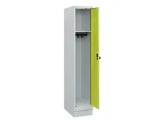 schoollocker,HxBxD 1630x300x500mm,1vak,vak B 300mm,draaigrendel,sokkel