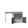 werkbank,HxBxD 930x1500x600mm,linoleumblad,2voeten/1container