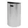 afvalbak,40l,HxBxD 647x395x195mm,wandmontage,romp RVS
