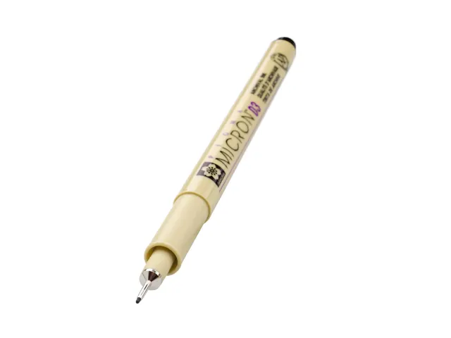 Fineliner Sakura pigma micron zwart 0.35mm