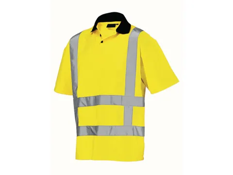Intersafe Infra-line RWS polo, fluo geel, maat XL, per stuk