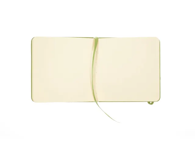 Schetsboek Kangaro 12x12cm lime green PU HC 80 vel 140gr roomwit met e