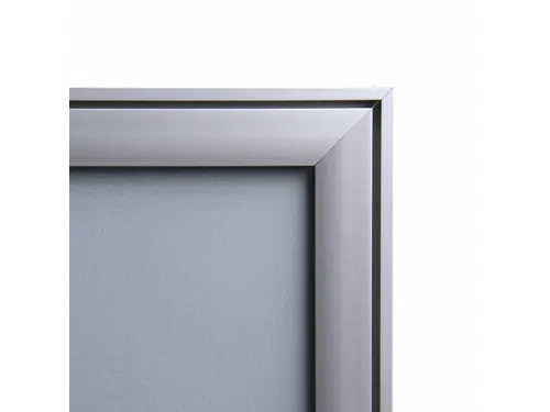 Design Kliklijst Compasso A4 Rechte Hoeken 37mm Zilver Weerbestendig