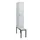 locker met bank,HxBxD 1950x300x815mm,1vak,vak B 300mm,draaigrendel