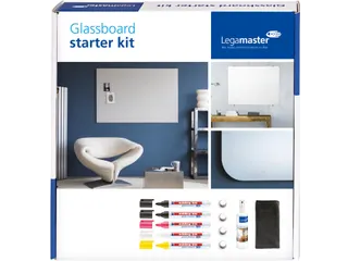 Glasbord Legamaster starterkit 11-delig - 10