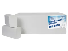 Handdoek Cleaninq I-vouw 2-laags 203x320mm 25x120 stuks wit