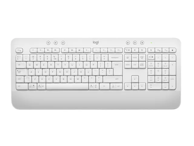 Logitech Signature K650 Toetsenbord Bluetooth Qwerty US Wit
