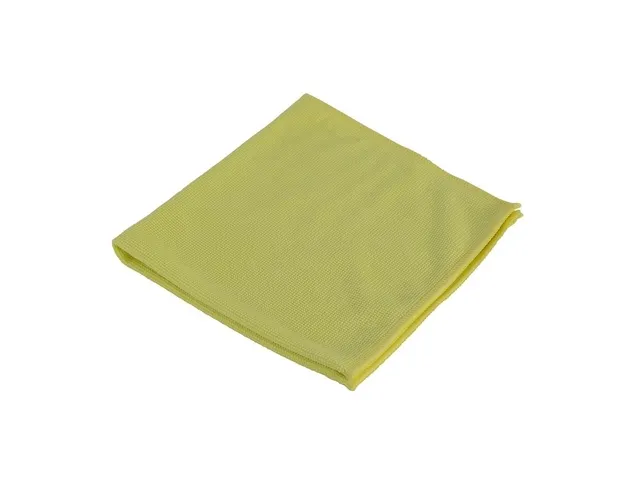 Microvezeldoek Cleaninq prof 40x40cm geel 10 stuks