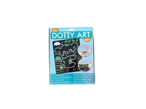 Knutselset 3D Dotty art assorti