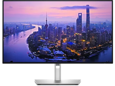DELL UltraSharp U2725QE Monitor 27 Inch 4K Ultra HD LCD Zwart Zilver