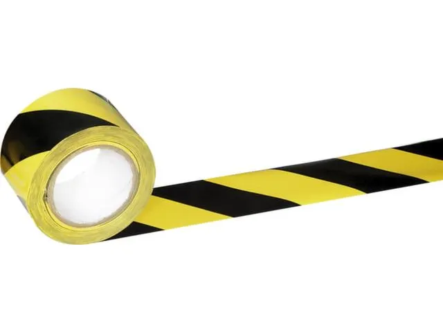 Ruban De Marquage Proline Vinyle L 33m Largeur 50mm Jaune/noir