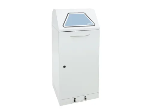 afvalverzamelaar,niet-brandbaar,1x120l,HxBxD 1100x450x450mm