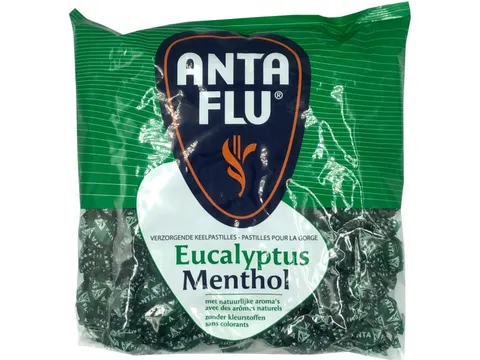 Anta Flu Keelpastilles eucalyptus zak 1 KG Groen