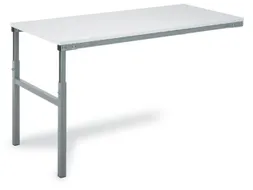 ESD-aanbouwelement voor montagetafel 650-900x1000x500mm hoek