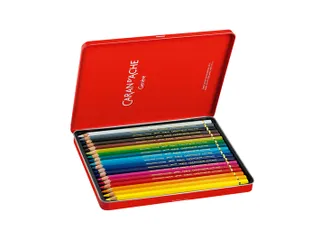 Kleurpotloden Caran d'Ache Pablo assorti blik à 18stuks - 4