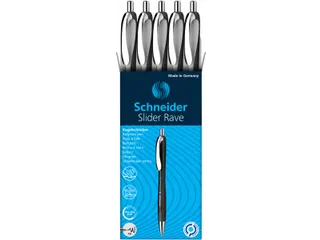 Balpen Slider Rave XB wit/zwart - 3