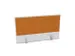 panneau de rehausse,p. table de bureau,Bl-blanc,BN3005-jaune