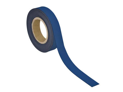Magneetband MAUL beschrijf- wisbaar 10mx30mmx1mm blauw