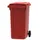 Mini-container 240 liter Rood