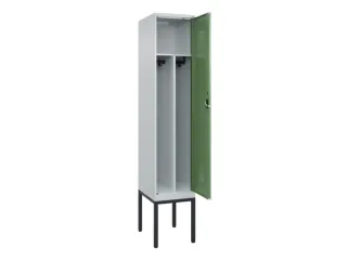 locker voor scheiding van kleding,HxBxD 2120x400x500mm,1vak - 1