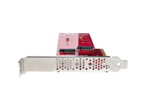 Dual M.2 PCI Express SSD Adapter Kaart