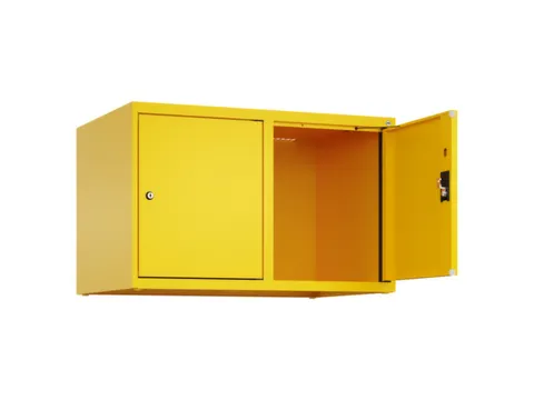 opzetkast,v. locker,2vak.,vak B 400mm,HxBxD 500x800x500mm,cilinderslot